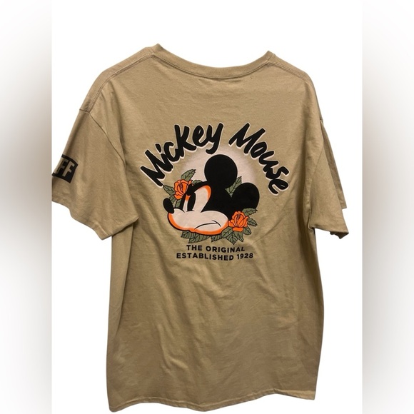 Disney Tan Mickey Mouse Graphic Tee - Picture 5 of 5